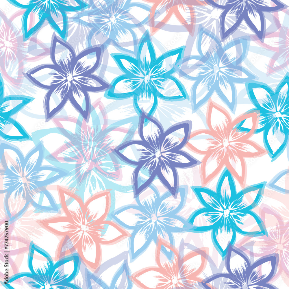Collage contemporary seamless pattern. Collage contemporary seamless pattern.