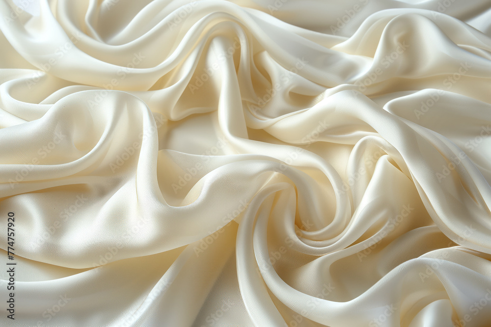 Elegant cream silk fabric texture Elegant cream silk fabric texture