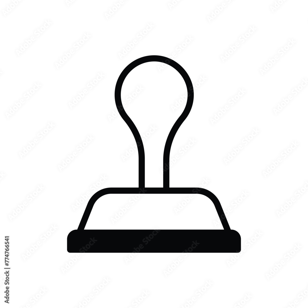 Stamp vector icon