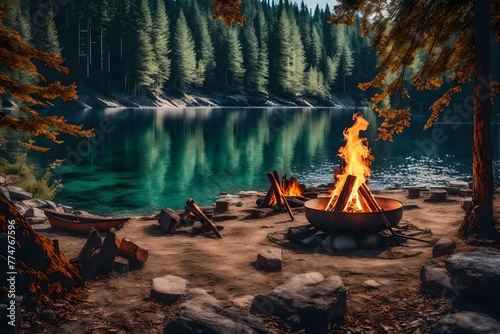 camping in the woods © sweba