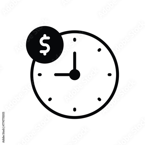 Overtime vector icon