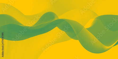 yellow and green abstract background