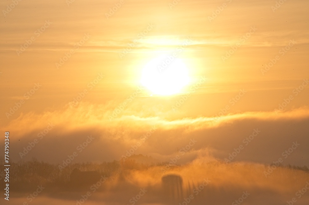 Sunrise Over Umbria, Italy March 2024