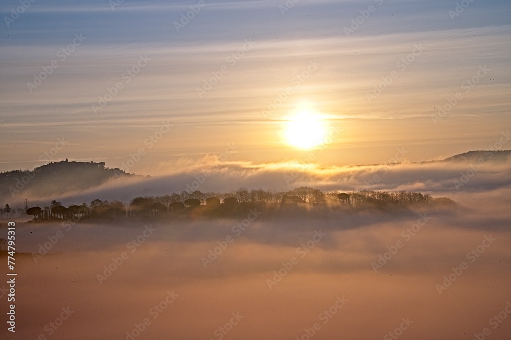 Sunrise Over Umbria, Italy March 2024 Sunrise Over Umbria, Italy March 2024