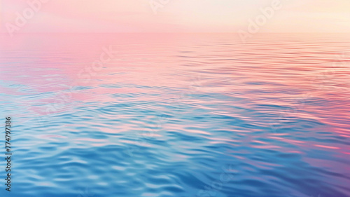 water in a pastel gradient forming an abstract background © Yuwarin