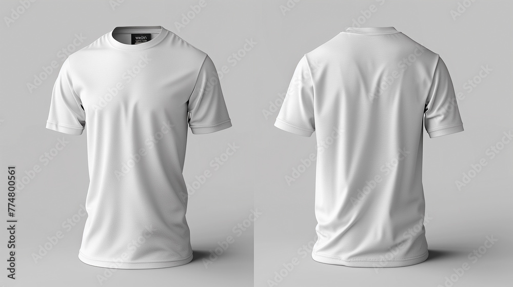 Blank white tshirt template Blank white tshirt template