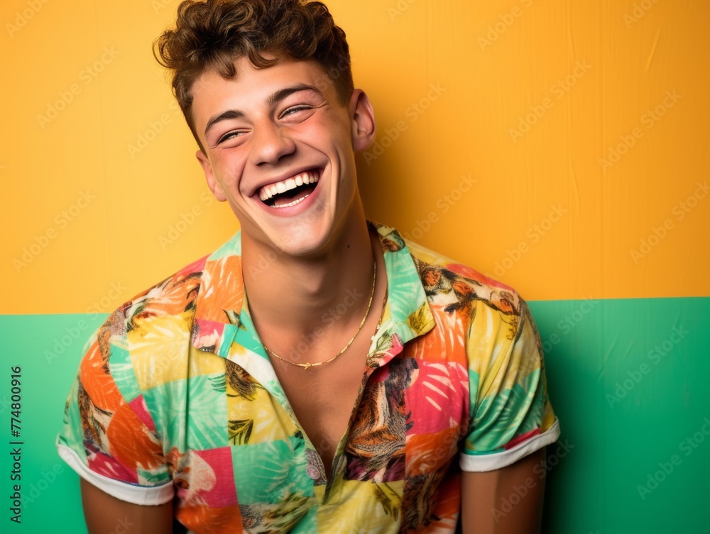 Young Man Smiling Young Man Smiling