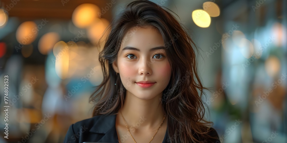 Asian businesswoman using digital tablet in office professional and focused. Concept Office, Businesswoman, Asian, Digital Tablet, Professional Asian businesswoman using digital tablet in office professional and focused. Concept Office, Businesswoman, Asian, Digital Tablet, Professional