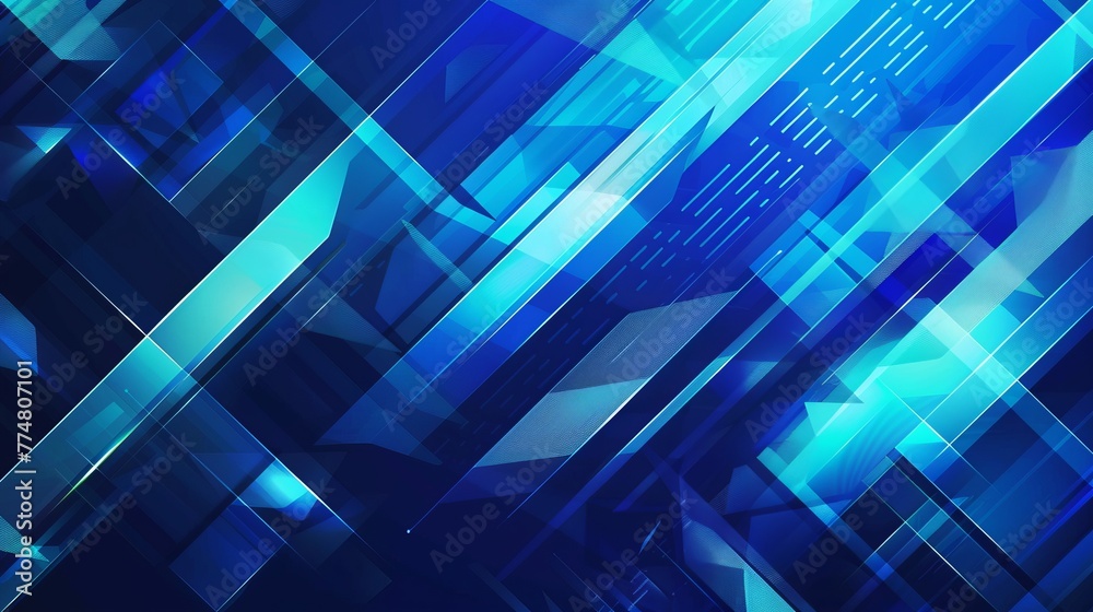 Dynamic Blue Arrows - Abstract Vector Background Dynamic Blue Arrows - Abstract Vector Background
