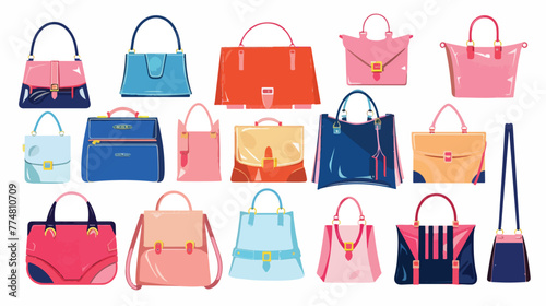 Handbag Store with Collection of Various Quality Bags