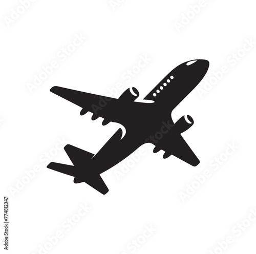 Plane icon vector illustration