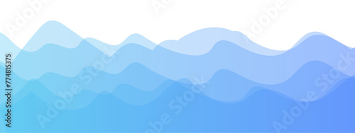 Abstract blue wave background. creative sea Concept. Light elegant dynamic abstract background. Abstract minimal nature landscape illustration texture 