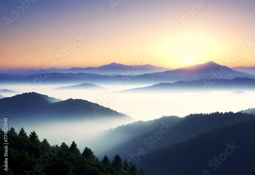Invigorating-Morning-Sunrise-Over-A-Misty-Mountain (20)