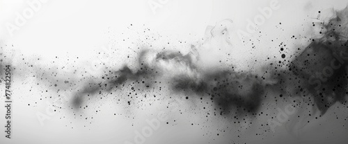 Half Tone Black Grunge Dots On White, Background HD For Designer