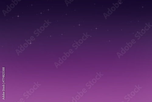 The gradient background is layered in various colors with sparkles.