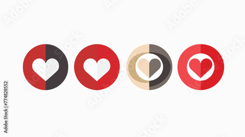 Rings Valentines Day icon. Simple glyph flat vector o