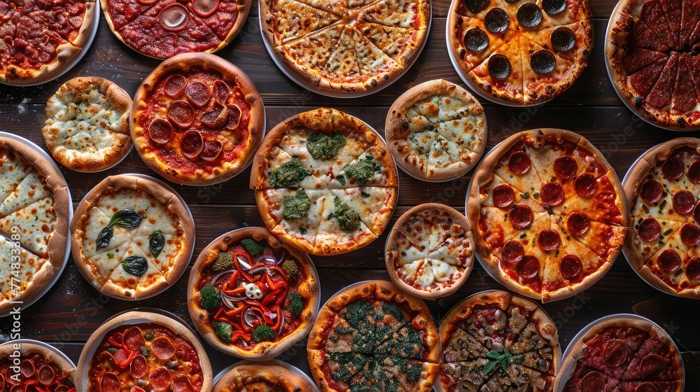 Greeting Card and Banner Design for Social Media or Educational Purpose of National Deep Dish Pizza Day Background Greeting Card and Banner Design for Social Media or Educational Purpose of National Deep Dish Pizza Day Background