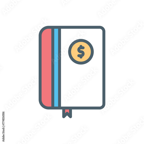 Work Book vector icon
