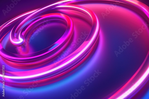 colorful background with abstract shape glowing, Futuristic background
