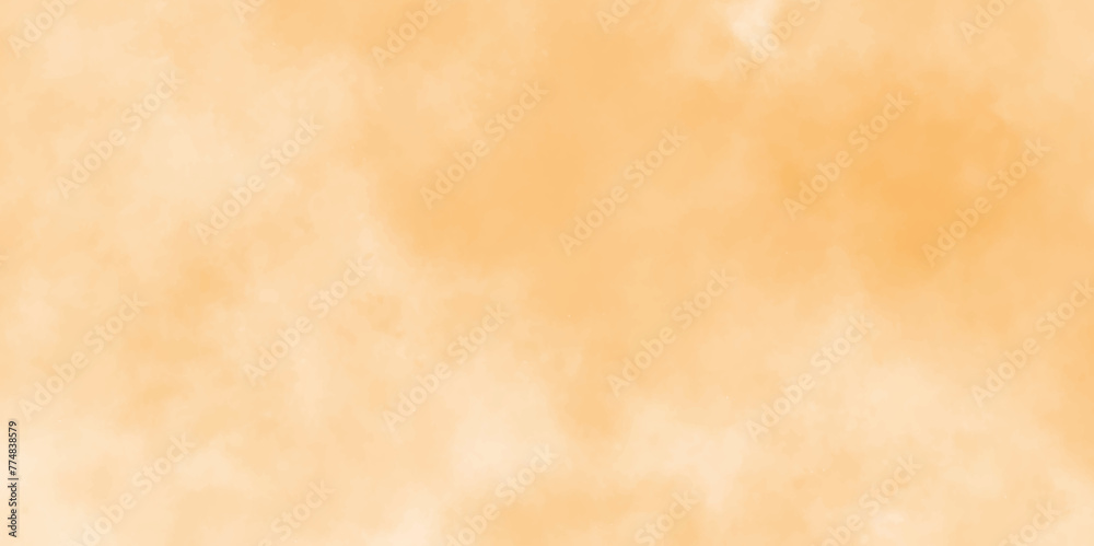 Soft orenge watercolor background for your design,Abstract orange watercolor illustration banner, wallpaper,textures backgrounds or wallpaper,decorate luxury wall floor stairs and countertops.	