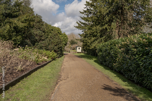 Sunny walk around Petworth House gardens, West Sussex, England, April 2024 © Justin Owen