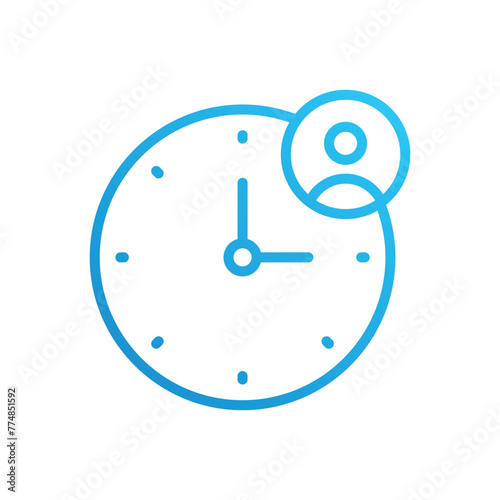Personal Scheduler vector icon