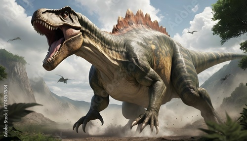 Giganotosaurus-With-A-Thunderous-Roar-A-Giganoto- 3 © Sadia