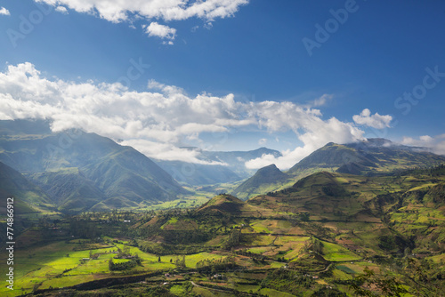 Rural landscapes in Ecuador
