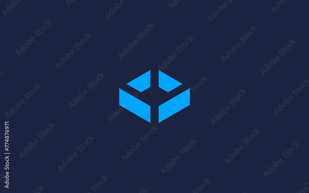 Fototapeta premium letter cc code logo icon design vector design template inspiration