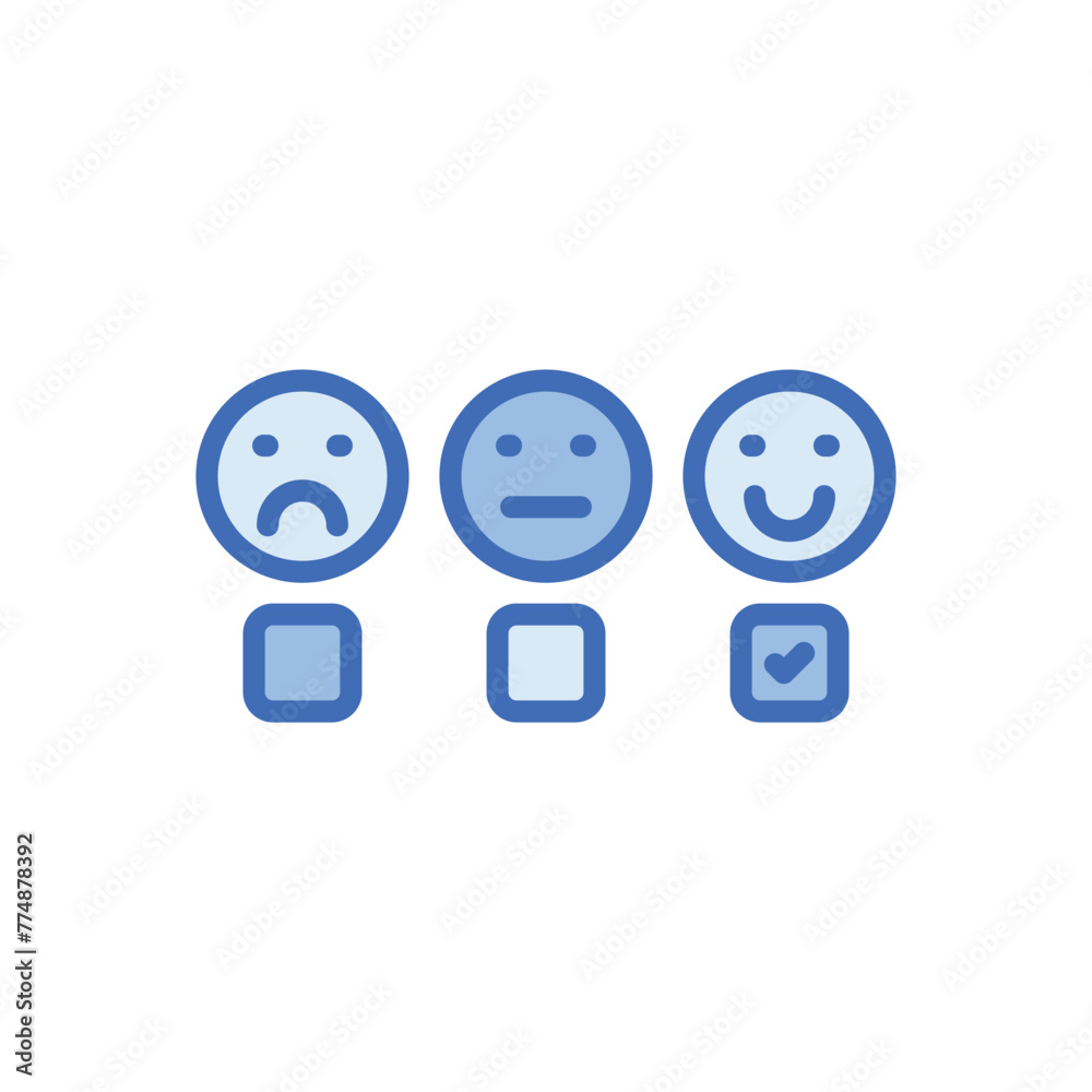 Customer Review vector icon Customer Review vector icon
