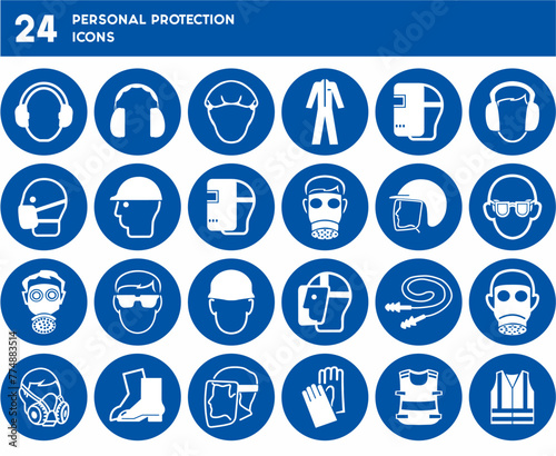 Personal protection set PPE