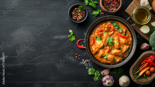 delicious and tasty Butter Chicken Dish