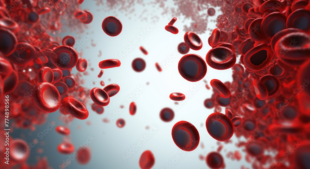 Microscope photo illustration of red bubbles of blood cells on white background. Health care, medical, Human body anatomy and science concept. Microscope photo illustration of red bubbles of blood cells on white background. Health care, medical, Human body anatomy and science concept.