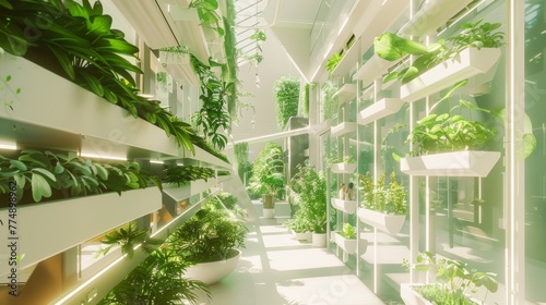 Hydroponic Office Farms: Urban Agriculture and conceptual metaphors of Urban Agriculture