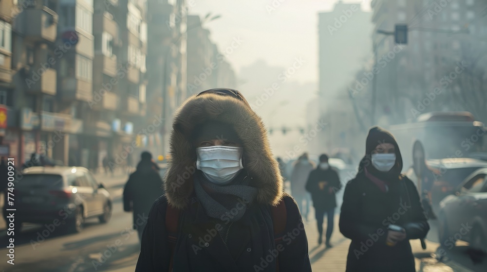 Urban Atmosphere: Capturing Pollution in the City