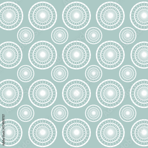 Simple Ellipse Big and Small Pattern Background (ID: 774909757)