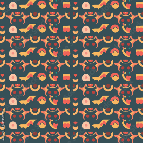 Minimalistic Abstract Vector Pattern Design (ID: 774909783)