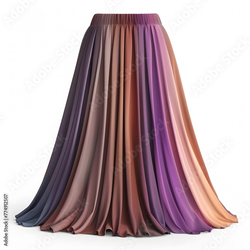 Wallpaper Mural colorful 3D Maxi skirt Mock up Torontodigital.ca
