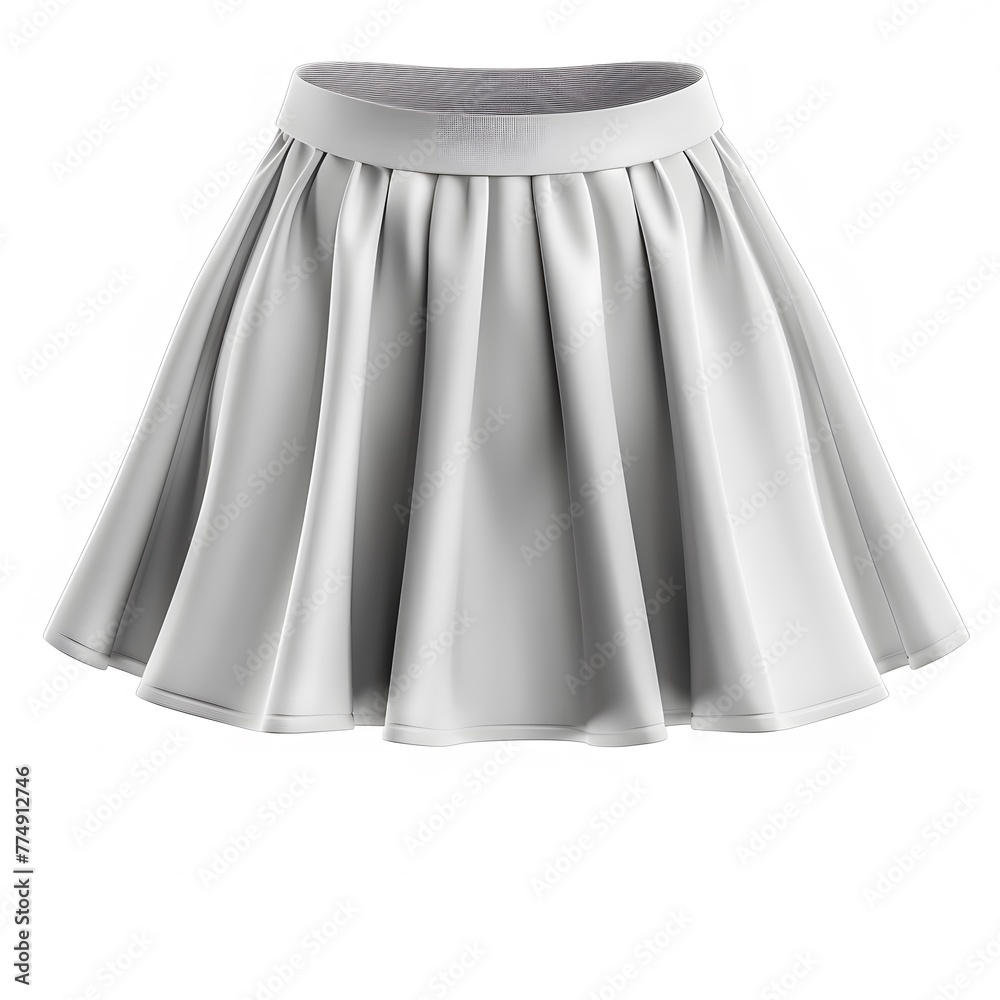3D Mini skirt Mock up 3D Mini skirt Mock up