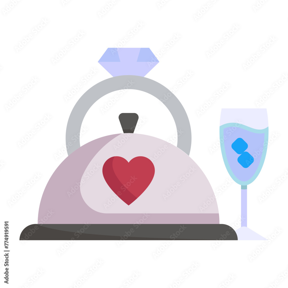 Obraz premium pre-wedding ceremony married-to-be couple vector icon design, Muslim marriage Symbol, Islamic wedding customs Sign, Indian subcontinent matrimony stock illustration, rehearsal dinner or meal concept