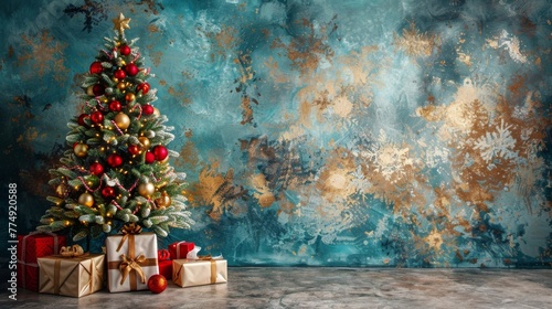 Small Christmas Tree With Presents