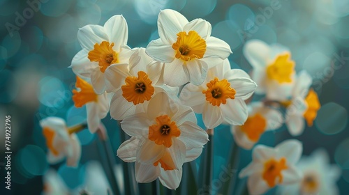 White and Yellow Flowers in Vase
