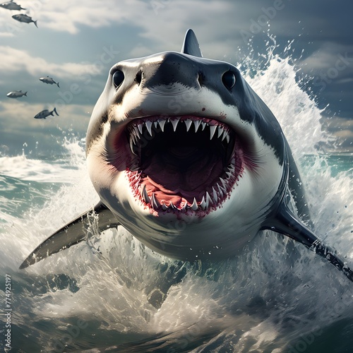 Angry SHark