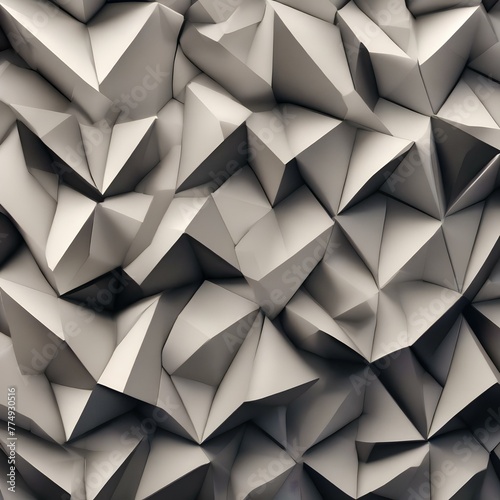 A textured surface with a pattern of overlapping triangles2
