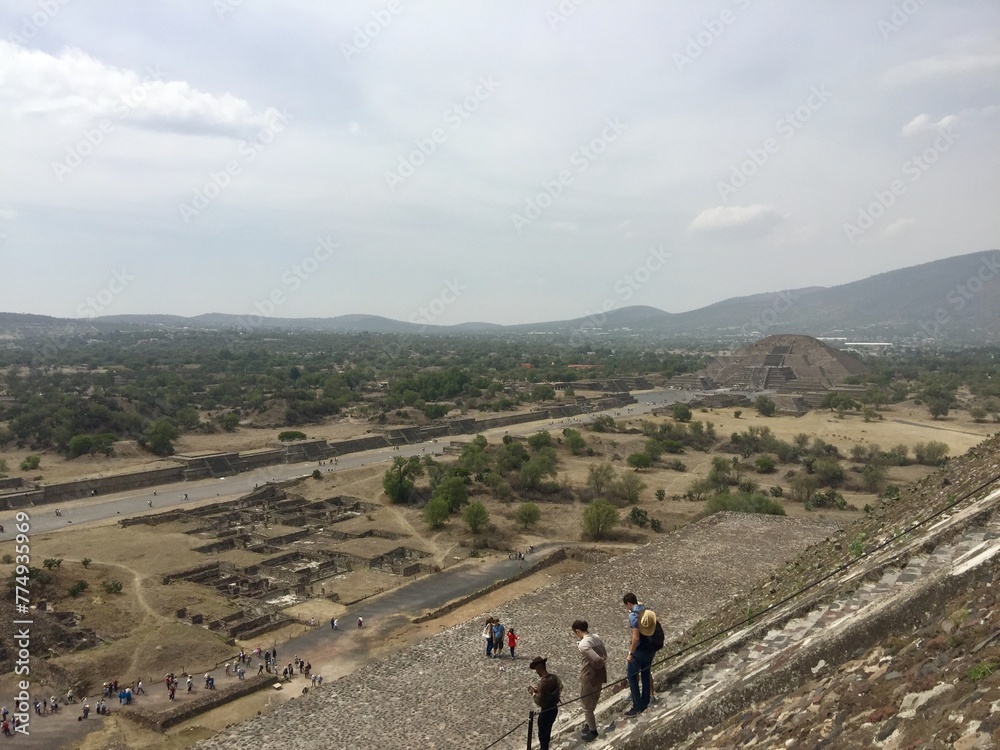 Ancient site of Teotihuacan in Mexico Ancient site of Teotihuacan in Mexico