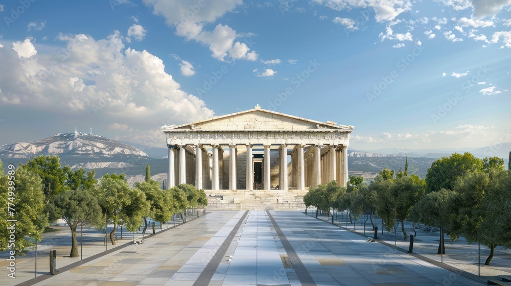  The Parthenon as an Interactive Museum of Democracy: The Parthenon is transformed into 