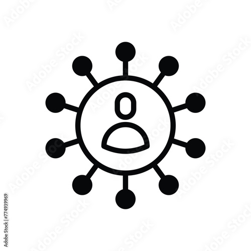 Self Organization vector icon