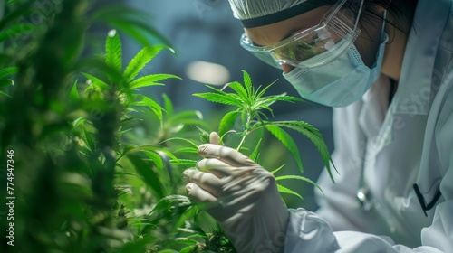 Cannabis quality testing in research laboratories