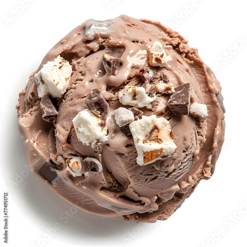 Rocky Road Ice Cream scoop
