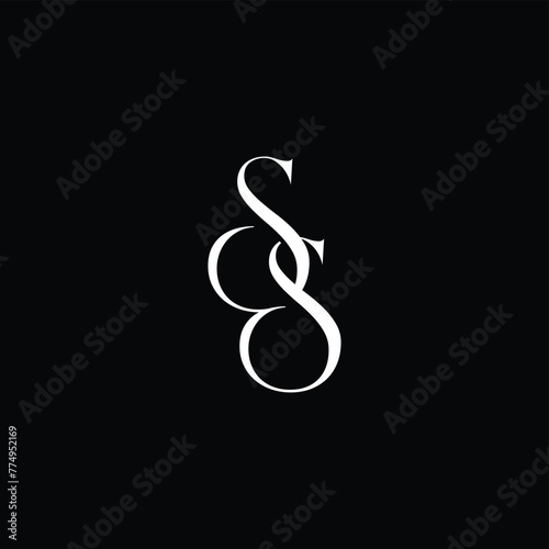 SS in Elegant Logo
